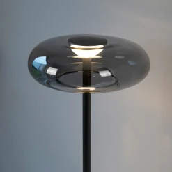 SCHÖNER WOHNEN LED-Tischleuchte 1flg grau