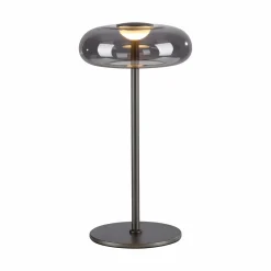 SCHÖNER WOHNEN LED-Tischleuchte 1flg grau