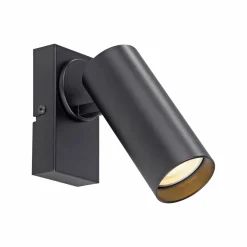 SCHÖNER WOHNEN LED-Wand-u. Deckenleuchte 1flg schwarz