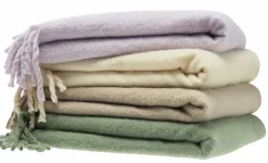 SCHÖNER WOHNEN Plaid beige