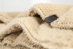 SCHÖNER WOHNEN Plaid beige