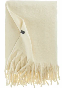 SCHÖNER WOHNEN Plaid weiß