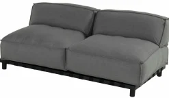 SCHÖNER WOHNEN 2-Sitzer grau