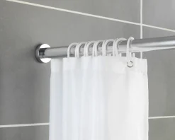 SCHÖNER WOHNEN Teleskop-Duschstange 110-185cm silberfarben