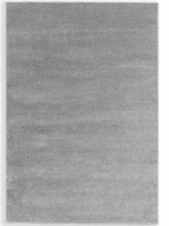 SCHÖNER WOHNEN Webteppich silberfarben