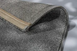 SCHÖNER WOHNEN Webteppich silberfarben