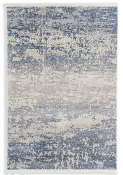 SCHÖNER WOHNEN Webteppich blau