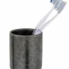 SCHÖNER WOHNEN Zahnputzbecher grau