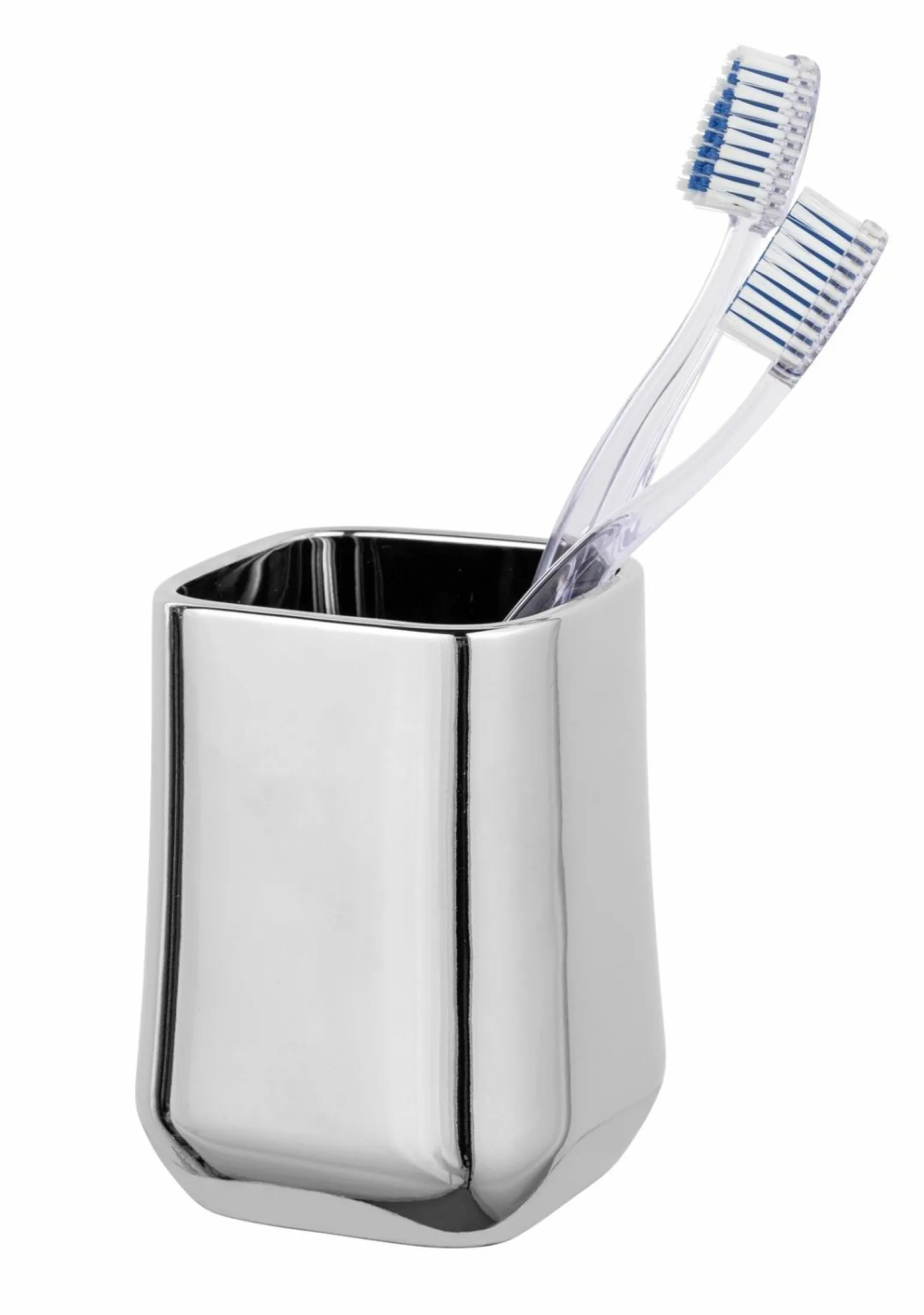 SCHÖNER WOHNEN Zahnputzbecher silberfarben