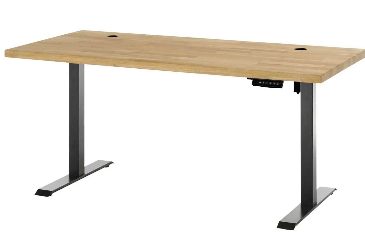 Schreibtisch elektronisch braun