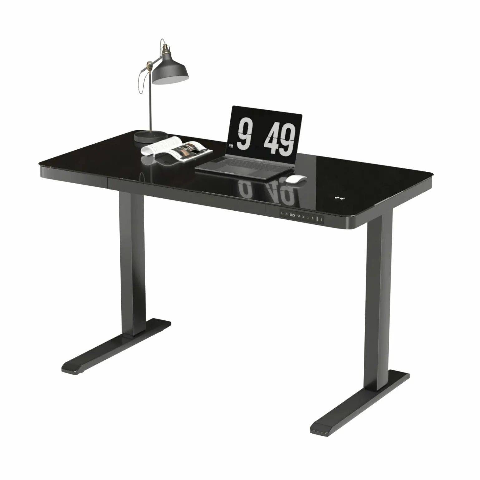 Schreibtisch elektronisch schwarz