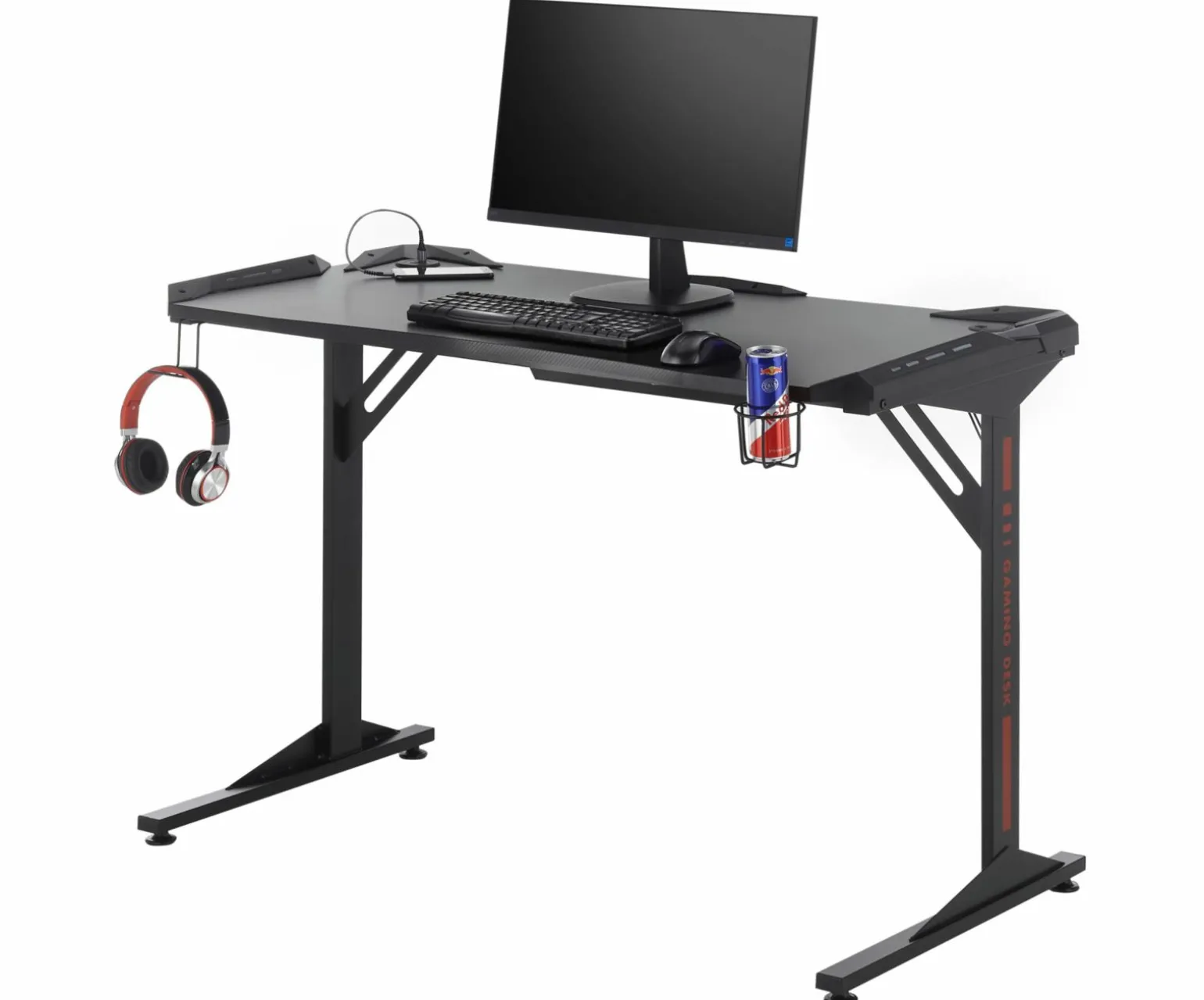 Schreibtisch schwarz