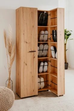 Schuhschrank braun