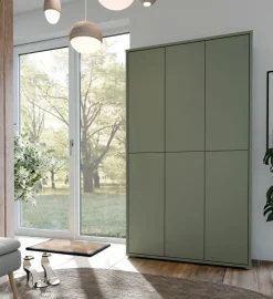 Schuhschrank grün