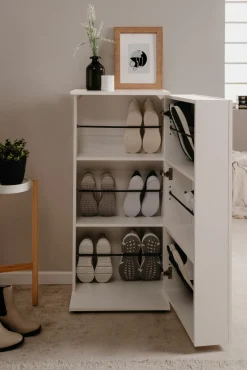 Schuhschrank weiß