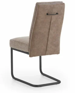 Schwingstuhl mit Griff grau