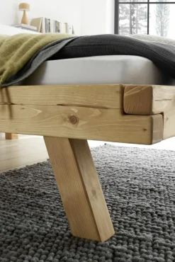 SELF Balkenbett braun