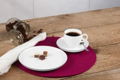 Seltmann Kaffeegeschirr 18tlg. schwarz