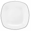 Seltmann Suppenteller eckig 21cm schwarz