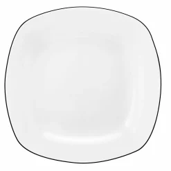 Seltmann Suppenteller eckig 21cm schwarz