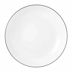 Seltmann Suppenteller rund 21cm schwarz