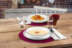 Seltmann Tafelgeschirr 12tlg. schwarz