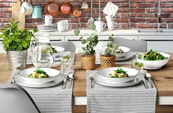 Seltmann Tafelgeschirr 12tlg. schwarz