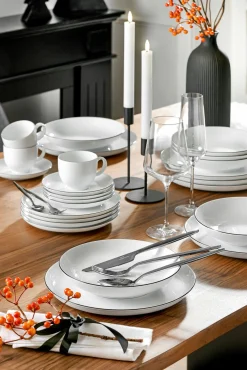 Seltmann Tafelgeschirr 12tlg. schwarz