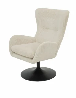 Sessel drehbar beige