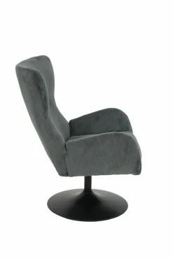 Sessel drehbar grau