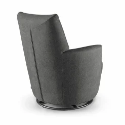 Sessel m. Drehfunktion grau
