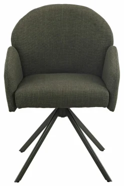 Sessel mit Armlehne drehbar grün