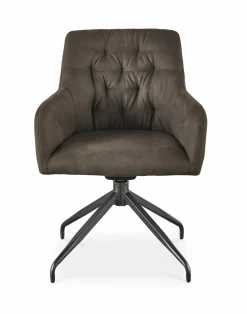 set one by Musterring Armlehnstuhl drehbar grau