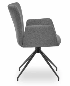 set one by Musterring Armlehnstuhl drehbar grau