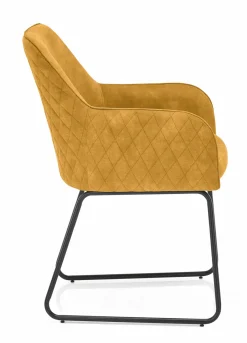 set one by Musterring Armlehnstuhl goldfarben