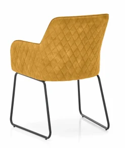 set one by Musterring Armlehnstuhl goldfarben