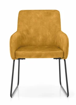 set one by Musterring Armlehnstuhl goldfarben