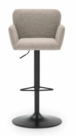 set one by Musterring Barhocker mit Drehfunktion beige