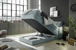 set one by Musterring Boxspringbett blau