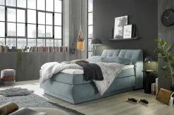 set one by Musterring Boxspringbett blau