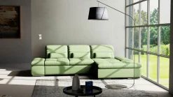 set one by Musterring Eckgarnitur grün