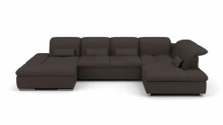 set one by Musterring Eckgarnitur U-Form grau