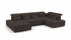 set one by Musterring Eckgarnitur U-Form grau