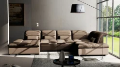 set one by Musterring Eckgarnitur U-Form grau