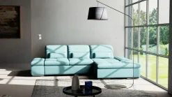 set one by Musterring Eckgarnitur blau