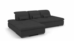 set one by Musterring Eckgarnitur schwarz