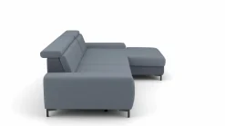 set one by Musterring Eckgarnitur blau