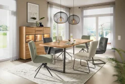 set one by Musterring Esstisch braun