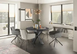 set one by Musterring Esstisch schwarz