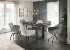 set one by Musterring Esstisch schwarz